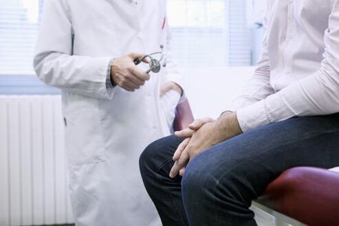 consulta cun especialista en prostatite